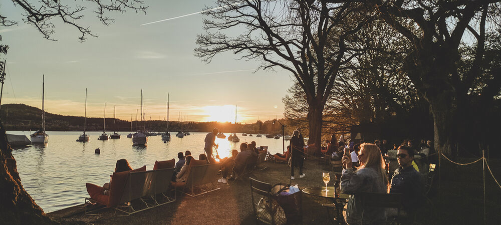 Sunset Bar im Hotel Seeburg